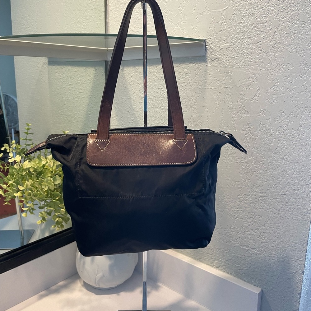 Dooney & Bourke Small Nylon Travel Tote Handbag - Picture 6 of 16